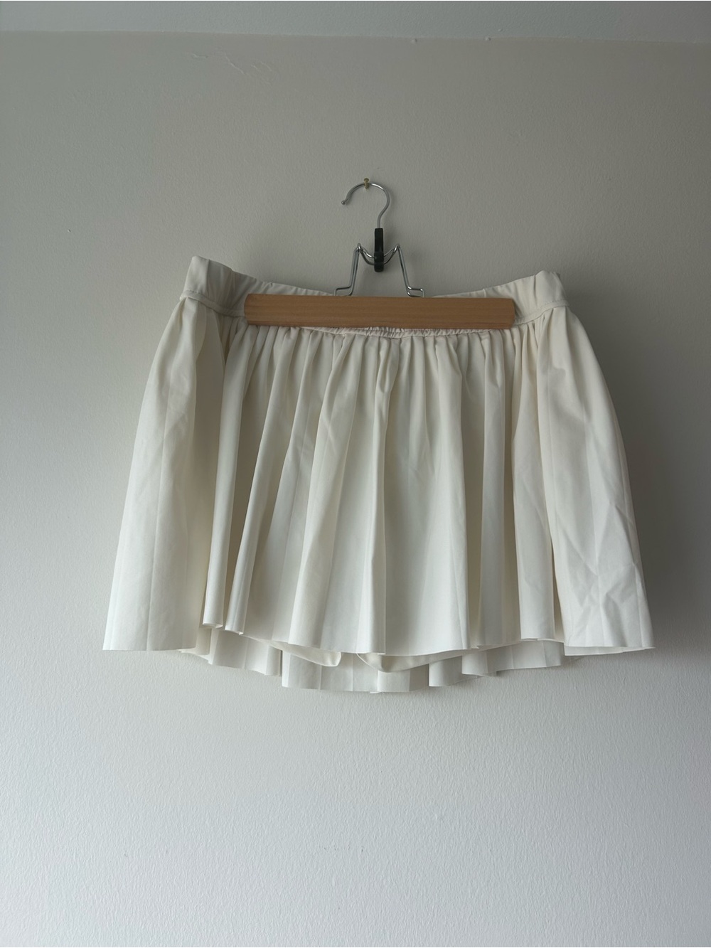 Anthropologie Pleated Mini Skirt